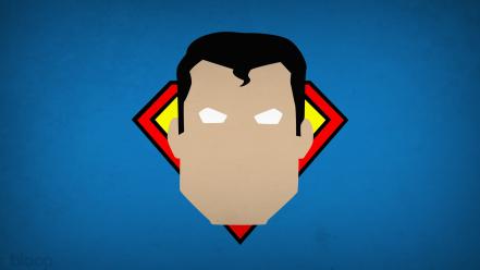 Dc comics superman superheroes blue background blo0p wallpaper