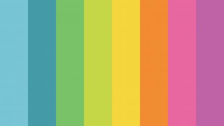 Minimalistic rainbows colors stripes wallpaper