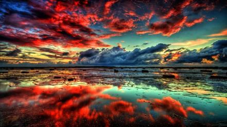 Nature sun fantasy art hdr photography skyscapes wallpaper