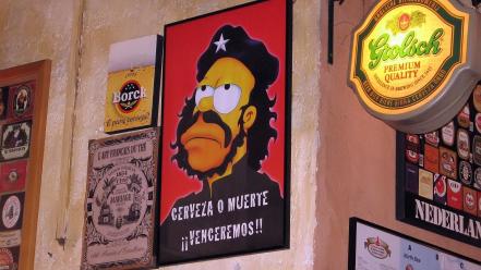 The simpsons che guevara wallpaper