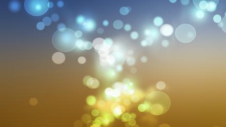 Abstract blurred lights wallpaper