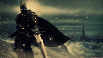 Arthas lich king warth of the world warcraft wallpaper