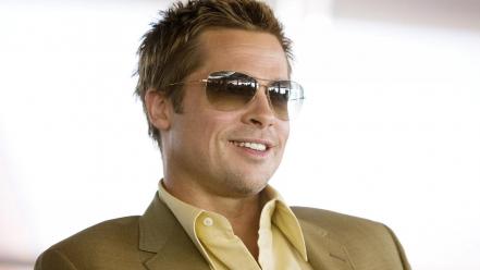 Brad pitt actors men smiling wallpaper