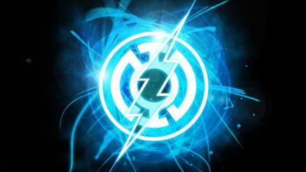 Azul dc comics green lantern flash wallpaper