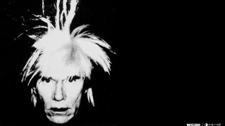 Andy warhol incase grayscale portraits wallpaper