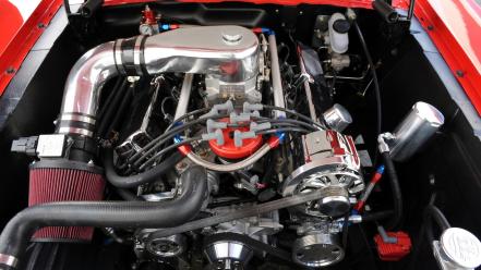 Classic ford shelby v8 engine engines muscle cars wallpaper
