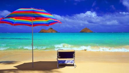 Hawaii oahu beaches oasis tropical wallpaper