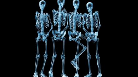 Xray funny skeletons wallpaper