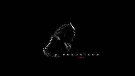 Black background movies predators wallpaper