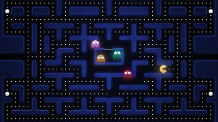 Pacman funny nostalgia old game retro games wallpaper