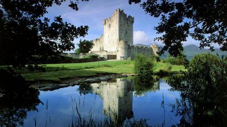 Ireland national park ross castle architecture castles wallpaper