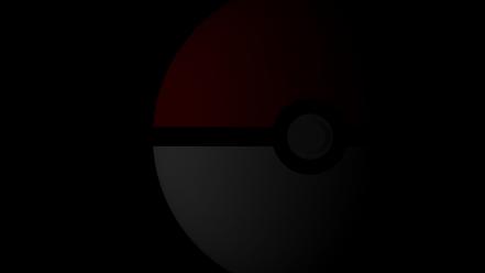 Poke balls pokemon dark minimalistic wallpaper