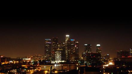 2009 los angeles cityscapes night wallpaper