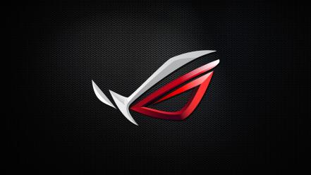 Asus rog republic of gamers computers components logos wallpaper