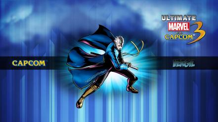 Capcom marvel vs 3 vergil comics wallpaper