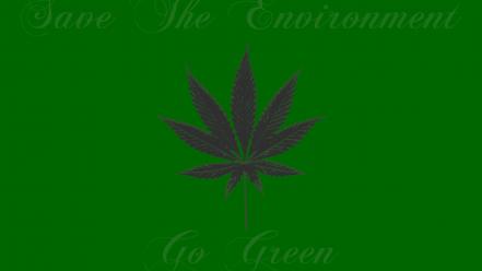 Environment green marijuana wallpaper