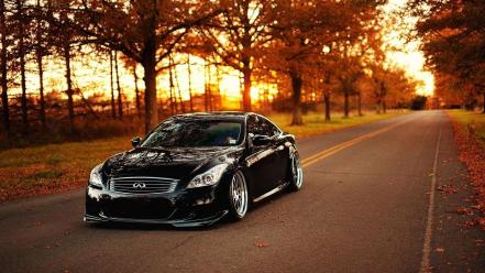 Jdm japanese domestic market autumn black cars wallpaper