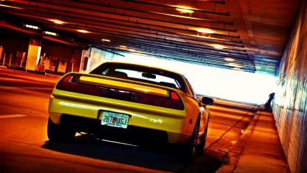 Jdm japanese domestic market cars tunnels yellow wallpaper