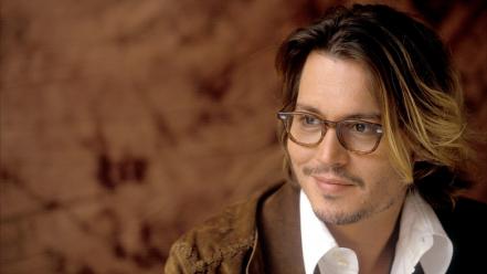 Johnny depp actors beard glasses men wallpaper