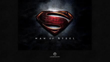 Man of steel movie superman logo comics movies wallpaper