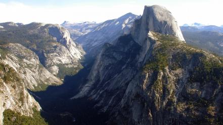 National park yosemite landscapes nature wallpaper