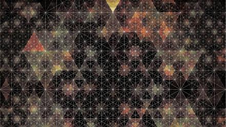 Andy gilmore abstract geometry psychedelic wallpaper