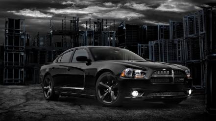 Dodge charger front muscle cars wallpaper