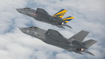 F35 flight navy wallpaper