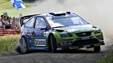 Focus wrc world rally championship drifting cars wallpaper