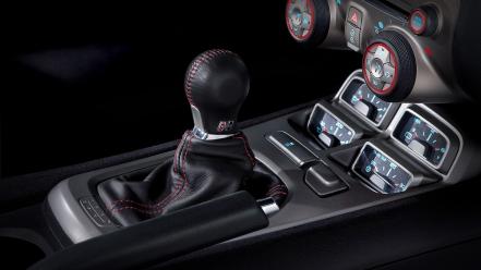 Chevrolet camaro car interiors console muscle cars series wallpaper