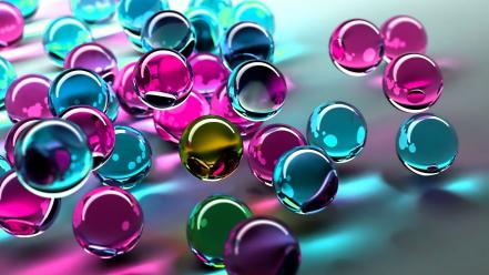 Colors marbles wallpaper