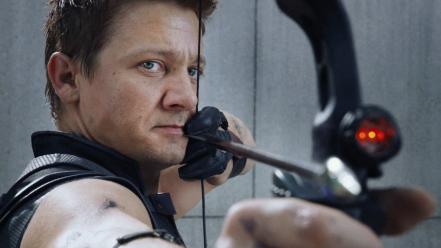 Jeremy renner the avengers movie bow weapon wallpaper
