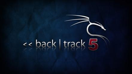 Backtrack 5 blue wallpaper