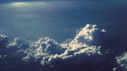Clouds shadows skyscapes wallpaper
