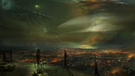 Fantasy art killzone 3 science fiction video games wallpaper