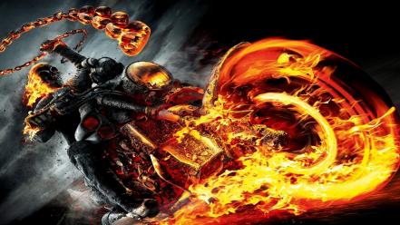 Ghost rider flames wallpaper
