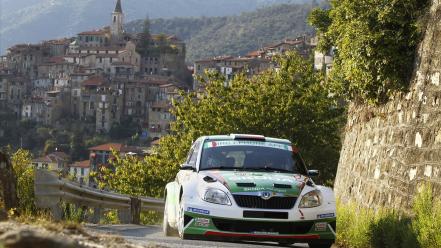 Intercontinental rally challenge skoda fabia s2000 asphalt cars wallpaper