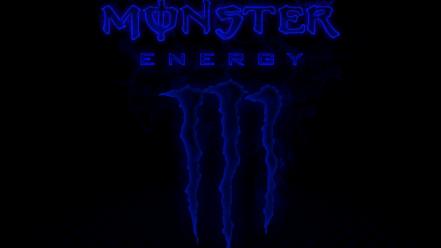 Monster energy blue wallpaper