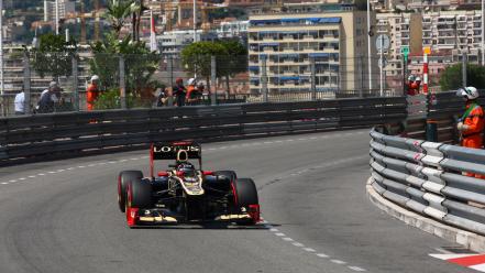 Raikkonen lotus f1 team monaco monte carlo wallpaper