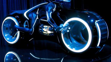 Tron legacy motorbikes movies science fiction wallpaper
