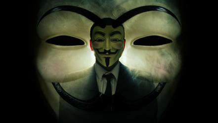 Anonymous v for vendetta masks movies wallpaper