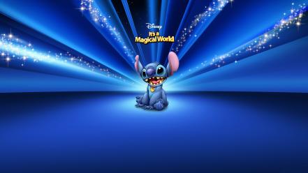 Walt disney cartoons stitch wallpaper