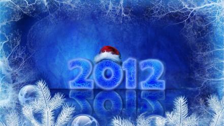 2012 Happy New Year Holidays wallpaper
