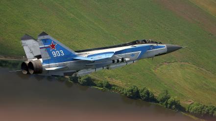 Aircraft mig-25 foxbat russian air force wallpaper