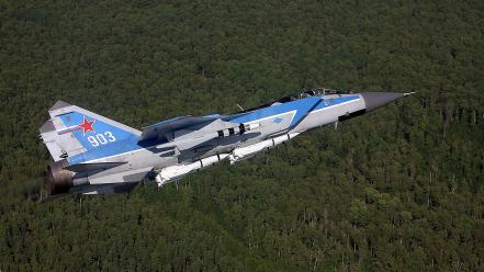Aircraft mig-31 foxhound mikoyan-gurevich russian air force wallpaper