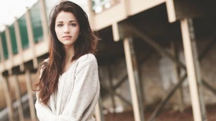 Brunettes women emily rudd wallpaper