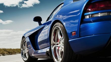 Cars dodge vehicles viper low-angle shot wallpaper