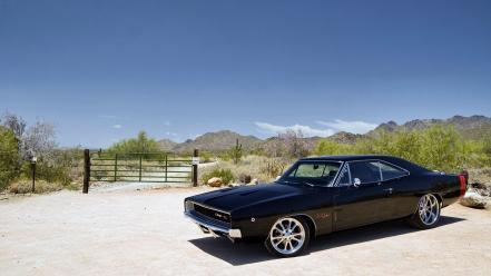 Cars muscle dodge charger widescreen wallpaper