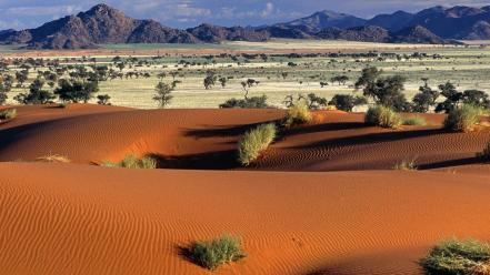 Desert trail namibia camp dunes namib wallpaper