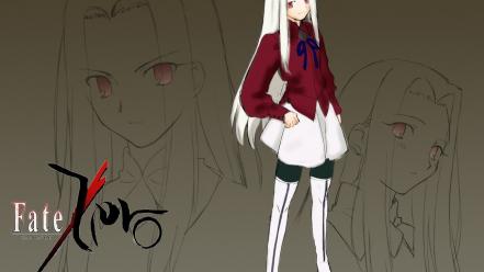 Fate/zero anime girls irisviel von einzbern fate series wallpaper